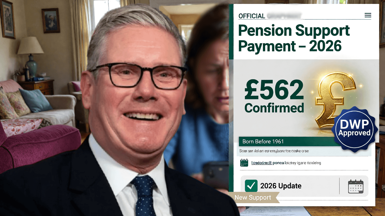 £562 DWP Payment Approved – Pensioners Born Before 1961 to Receive New Support