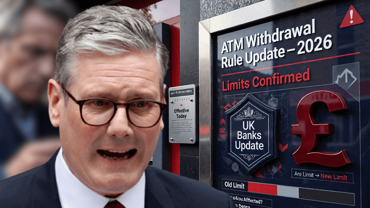 New Withdrawal Limits for Over-60s Confirmed by UK Banks – Changes Start Today