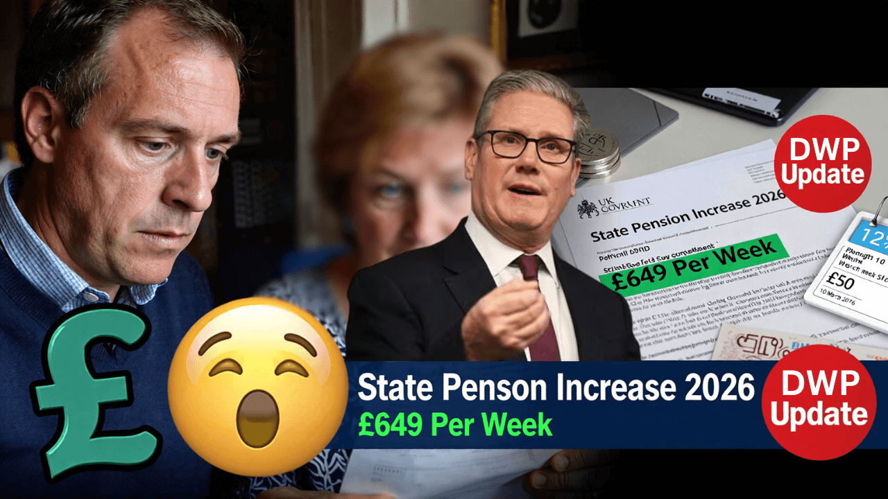 DWP Announces £649 Week State Pension Starting 10 March 2026