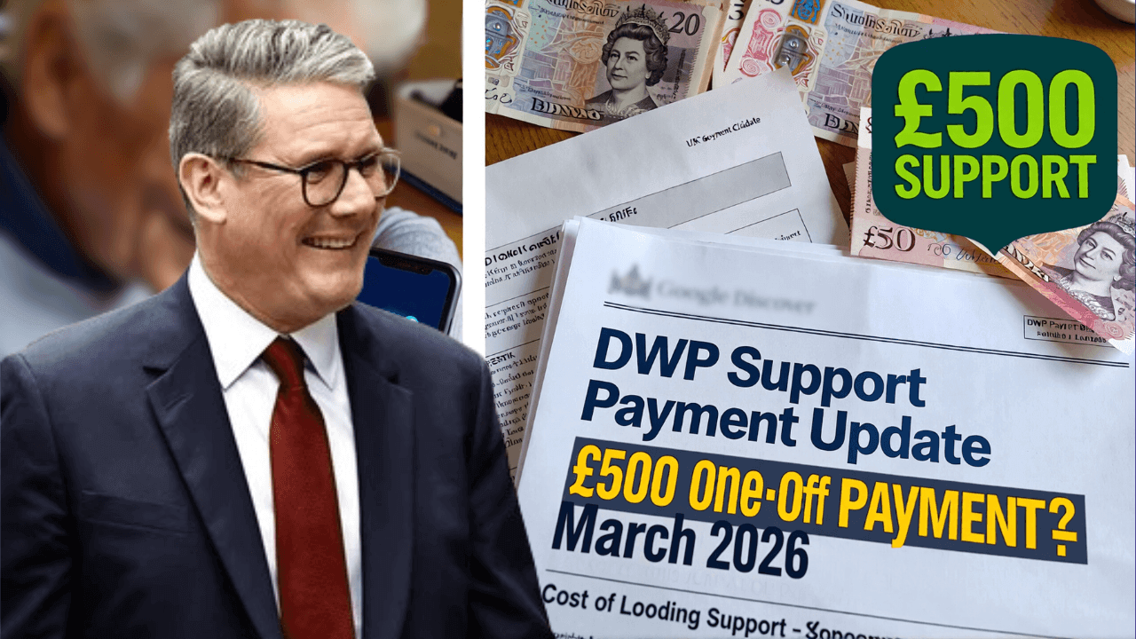 DWP Confirms £500 One‑Off Support Payment for March 2026 – Eligibility and Dates