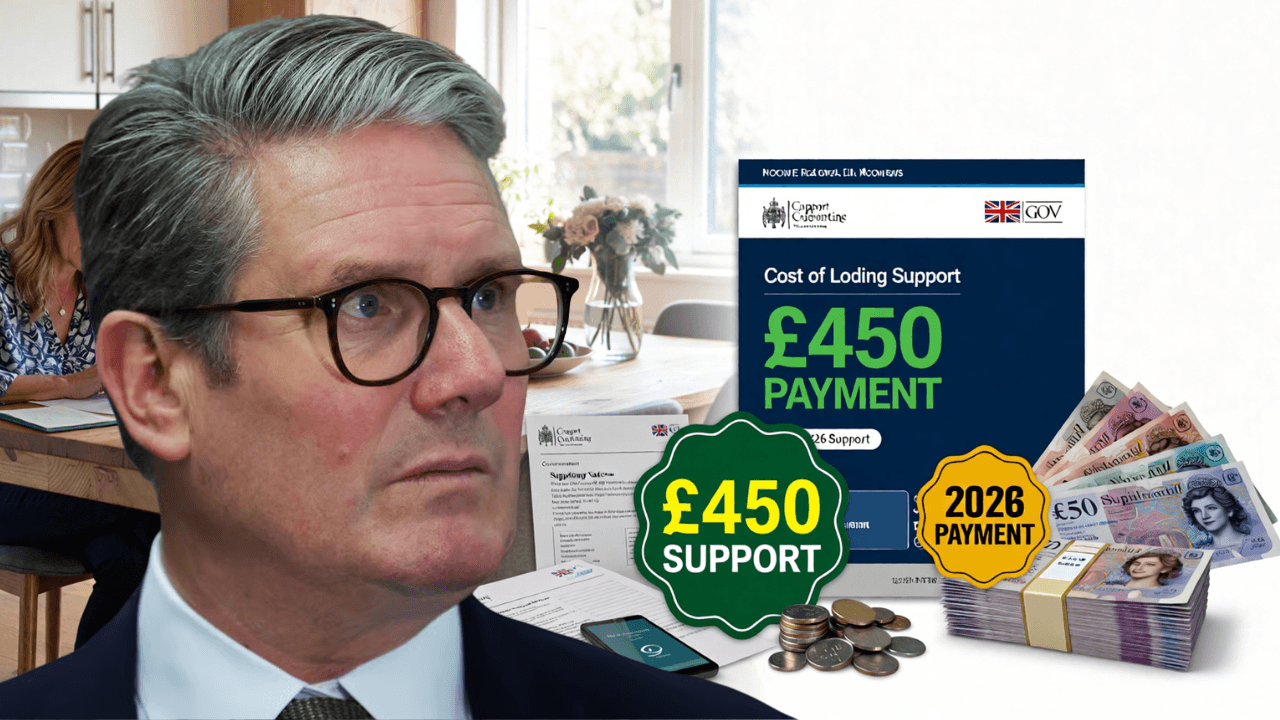 DWP Confirms Fresh £450 Cost of Living Support for 2026 – Who Qualifies & When It’s Paid