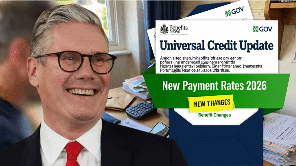 DWP Confirms Universal Credit Changes for 2026 – New Payment Rates