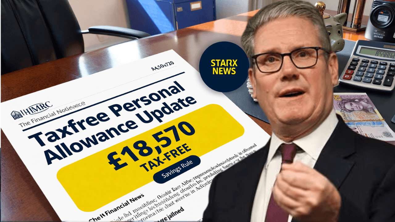 HMRC Confirms £18,570 Tax‑Free Personal Allowance Boost Under Savings Rule
