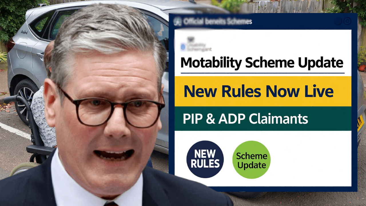 New Motability Rules Now Live for PIP and ADP Claimants