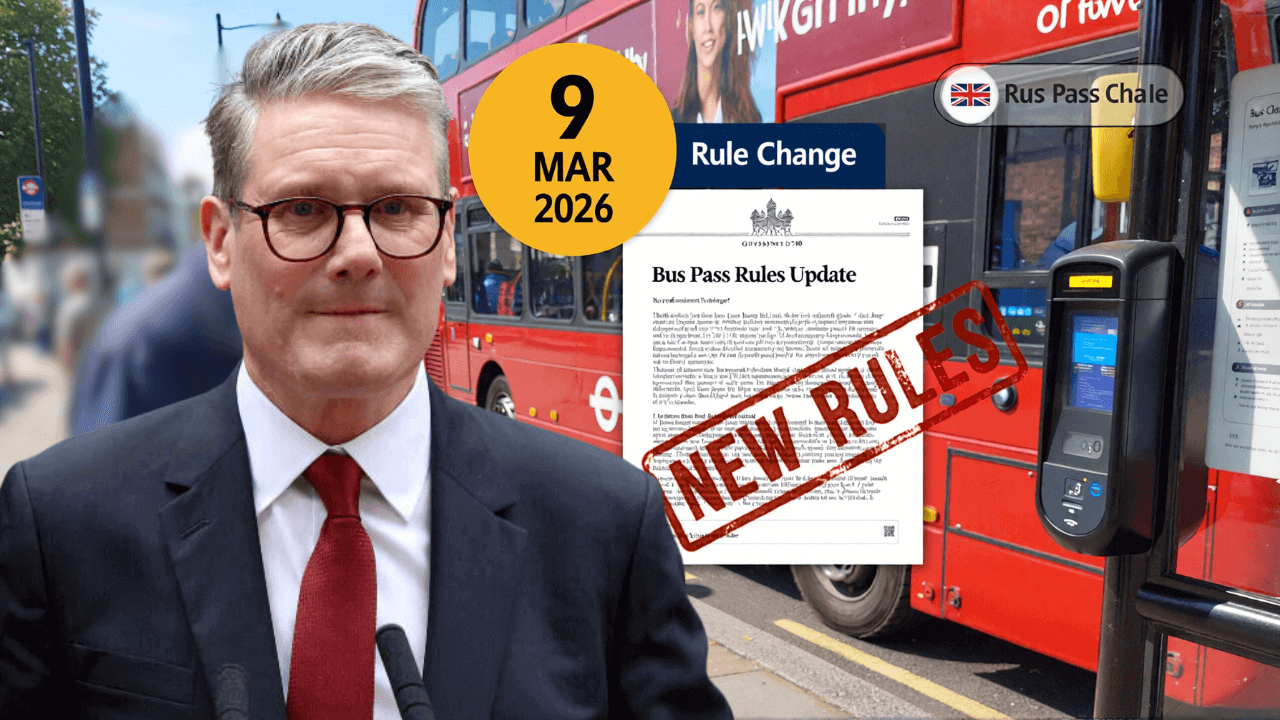 UK Bus Pass Rules Officially Changing From 9 March 2026 – Full Details