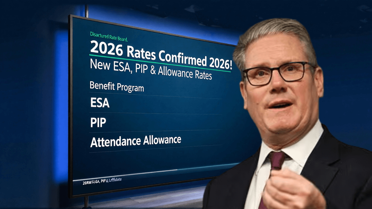 UK Disability Benefits 2026 – DWP Confirms New ESA, PIP and Allowance Rates