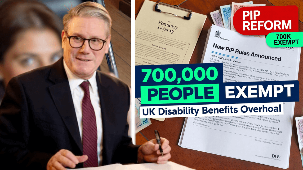 UK Disability Benefits Overhaul: Starmer’s New PIP Rules to Exempt 700,000 People