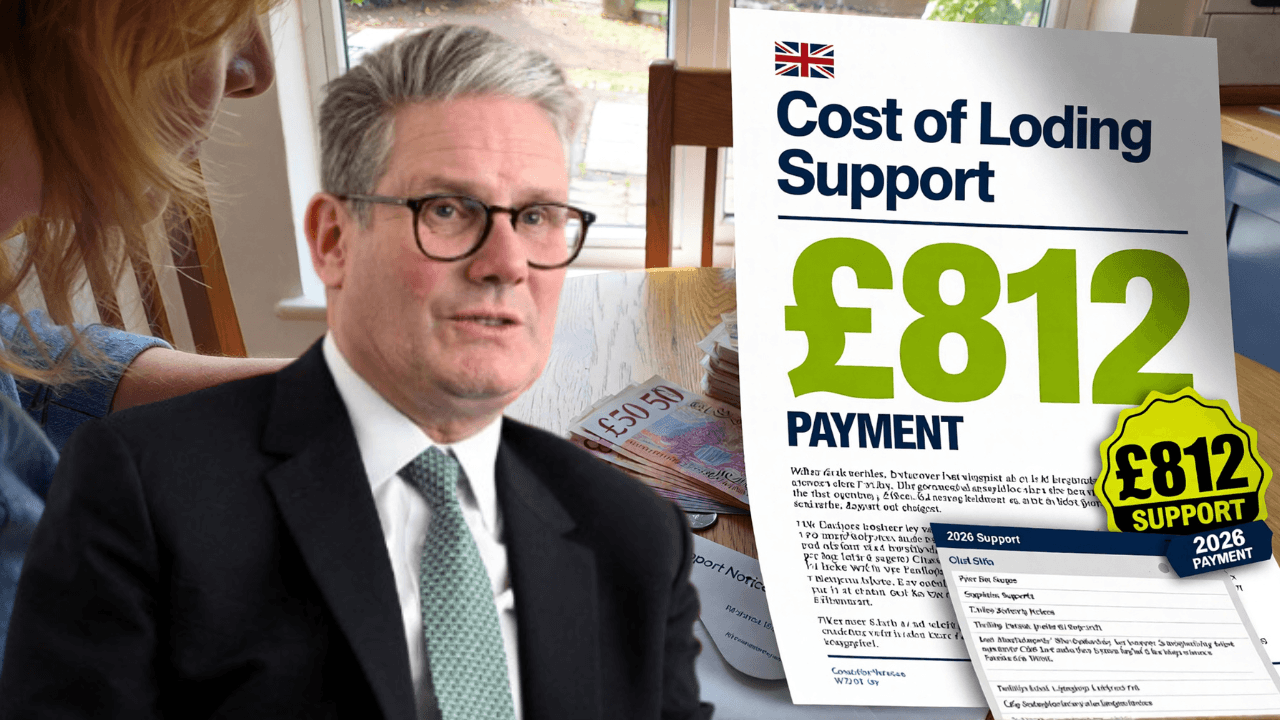 UK Govt Confirms £812 Cost of Living Payment for 2026 – Eligibility & Payment Dates