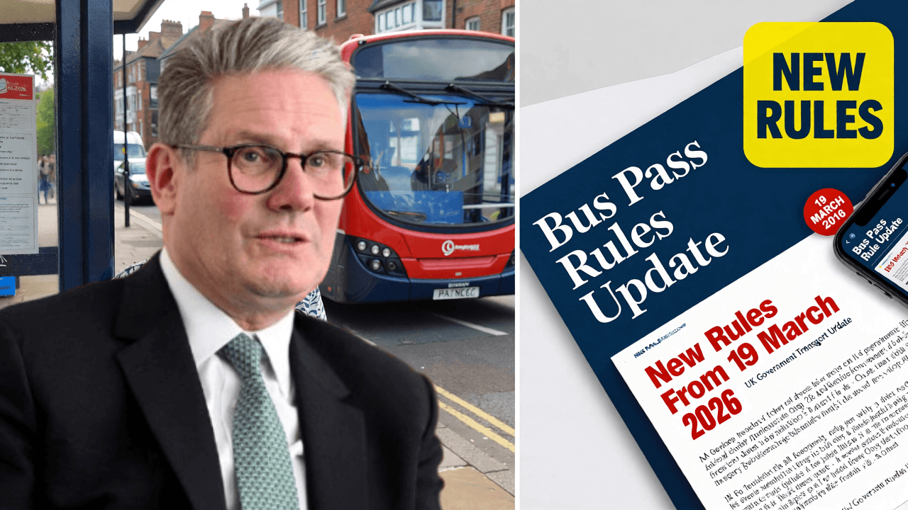 UK Govt Confirms Bus Pass Rule Changes Starting 19 March 2026